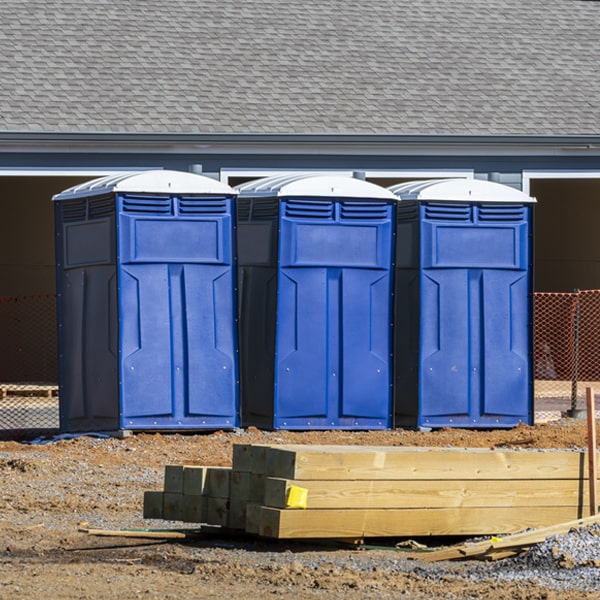 what is the expected delivery and pickup timeframe for the portable restrooms in Panama City FL